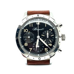 Breguet Type XX Flyback Chronograph, CIRCA 1970, 3 Register, antimagnetisch
