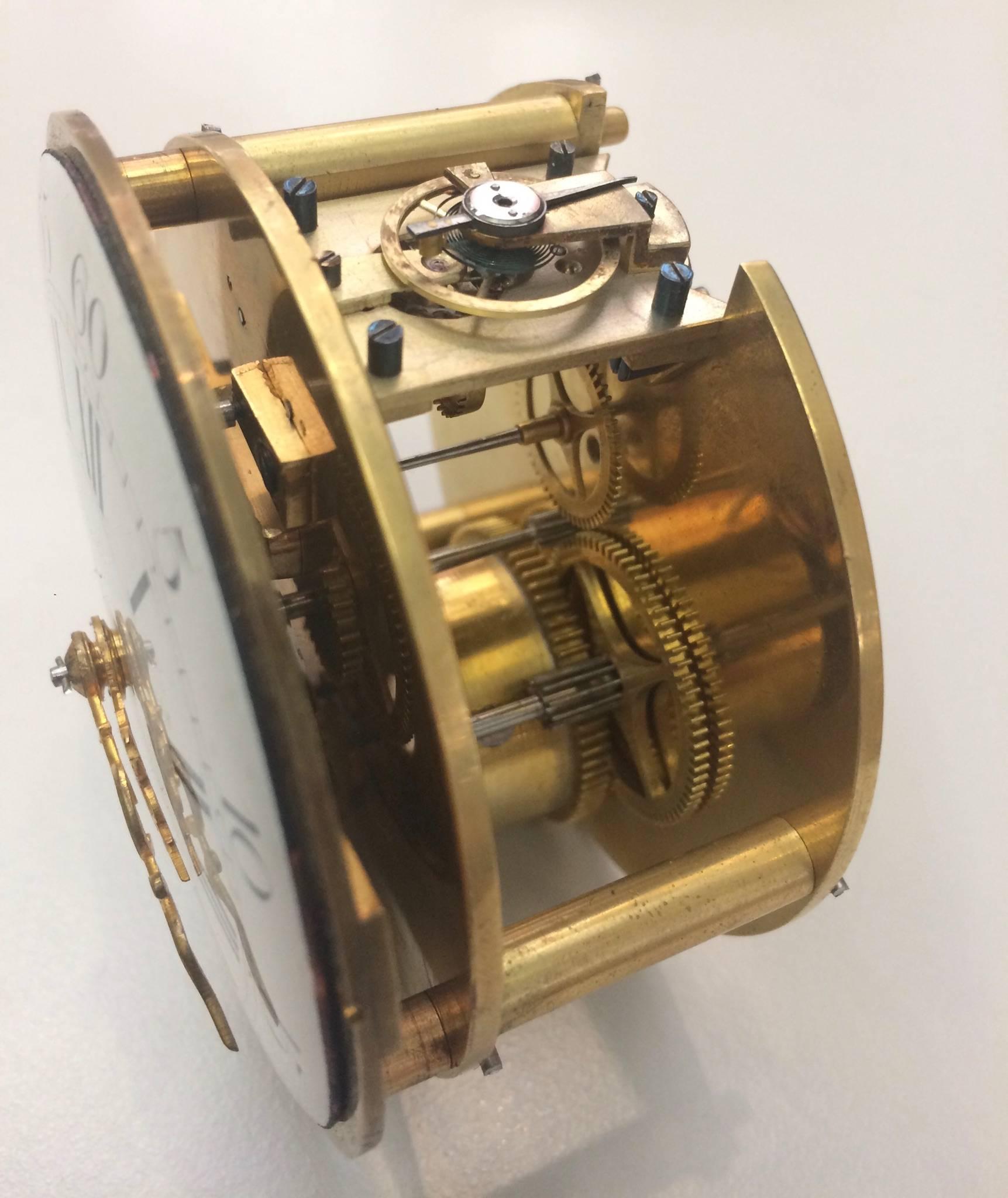 19th Century Clock Napoleon III Signed Farret 4