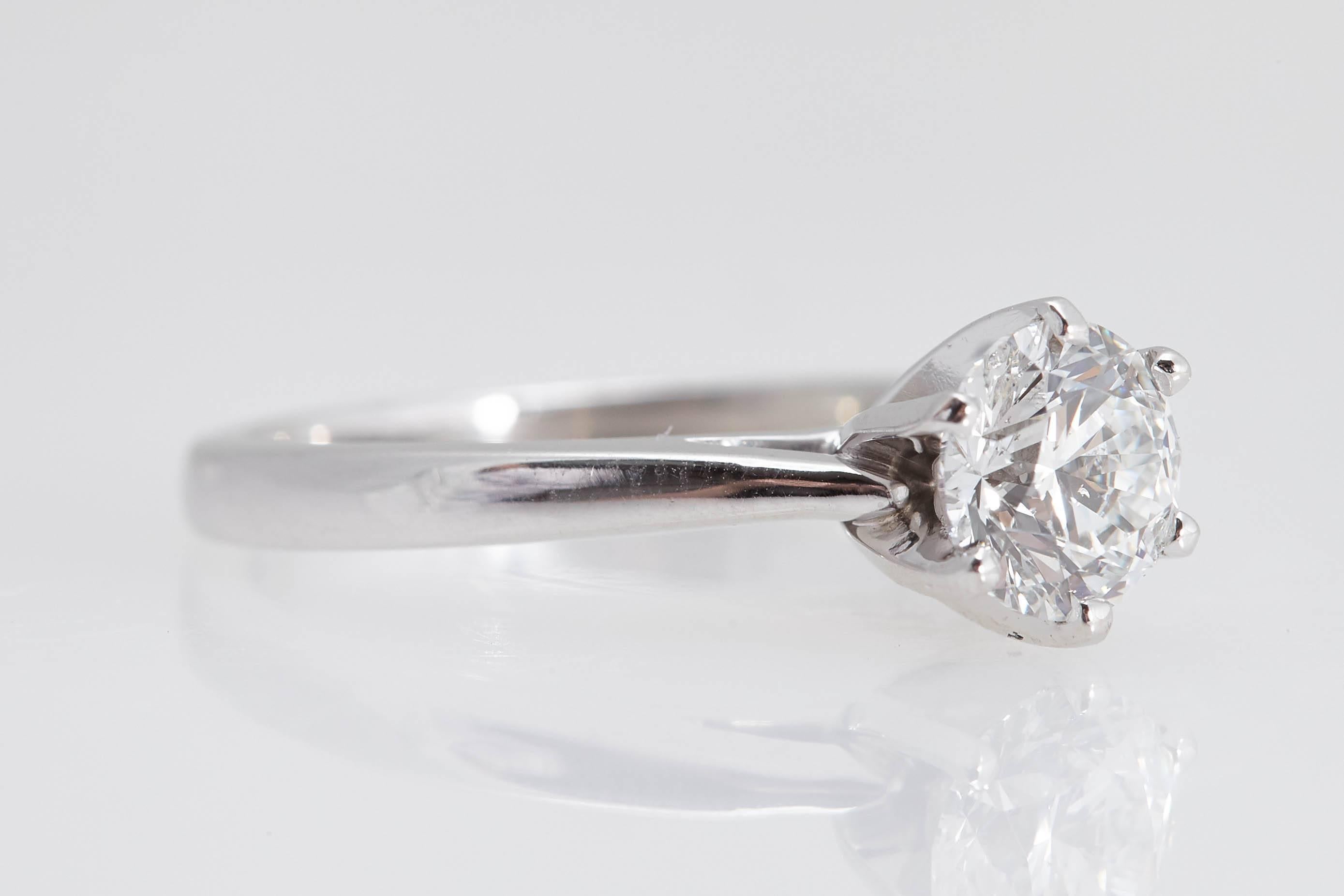 1.12 carat diamond ring