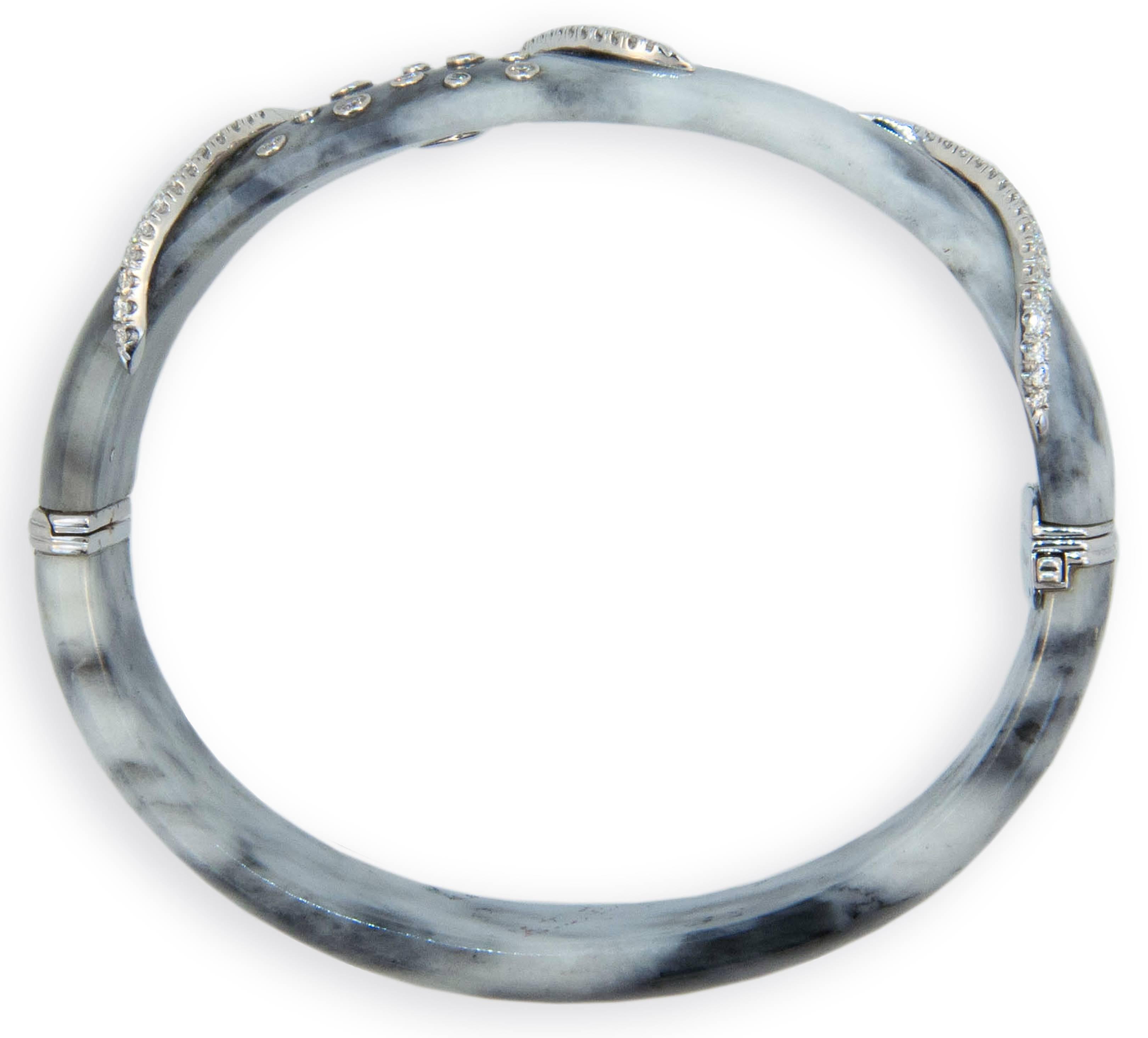 zebra diamond bracelet