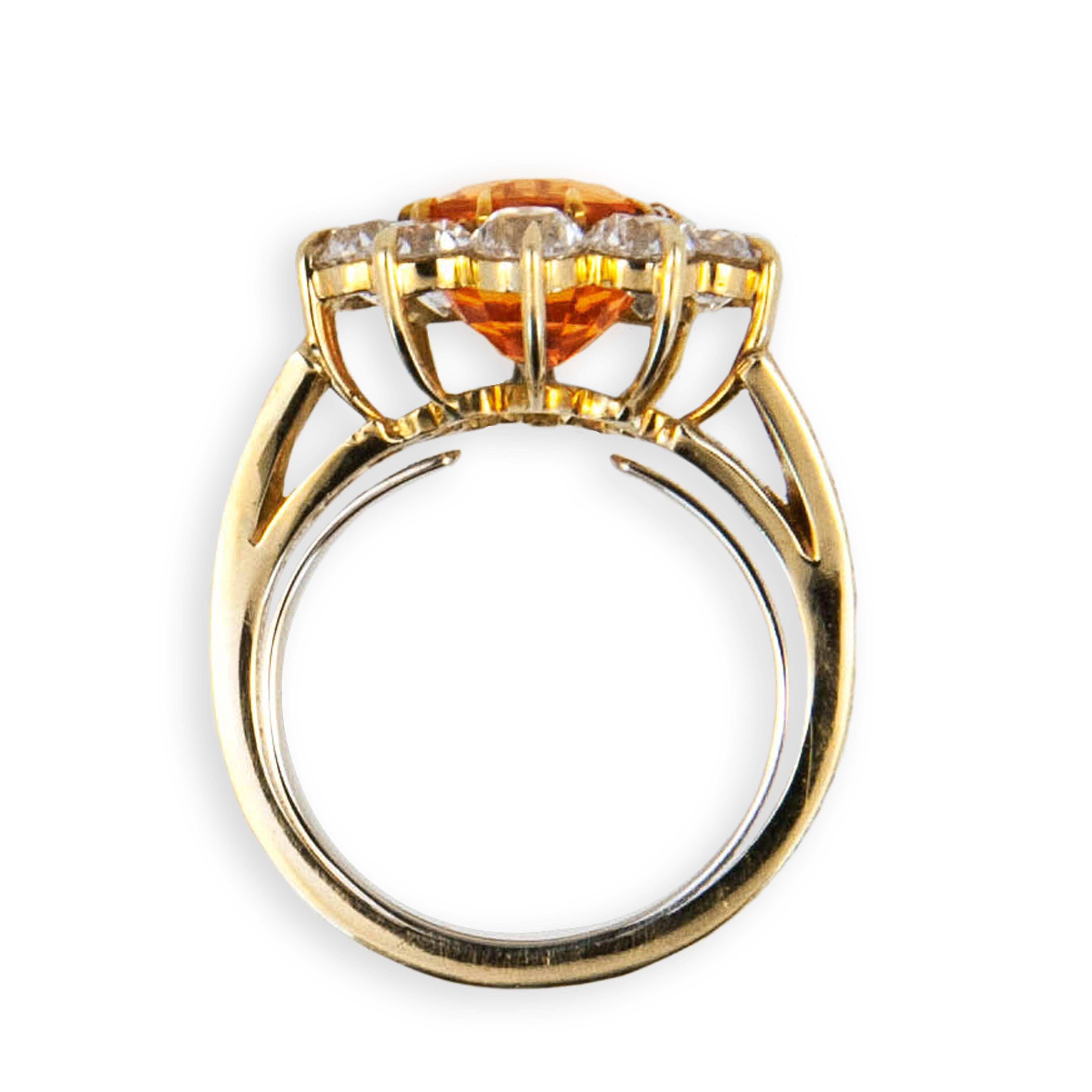 mandarin garnet ring
