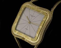 Patek Philippe Ladies Yellow Gold Rare Double Name Somazzi Dial Wristwatch