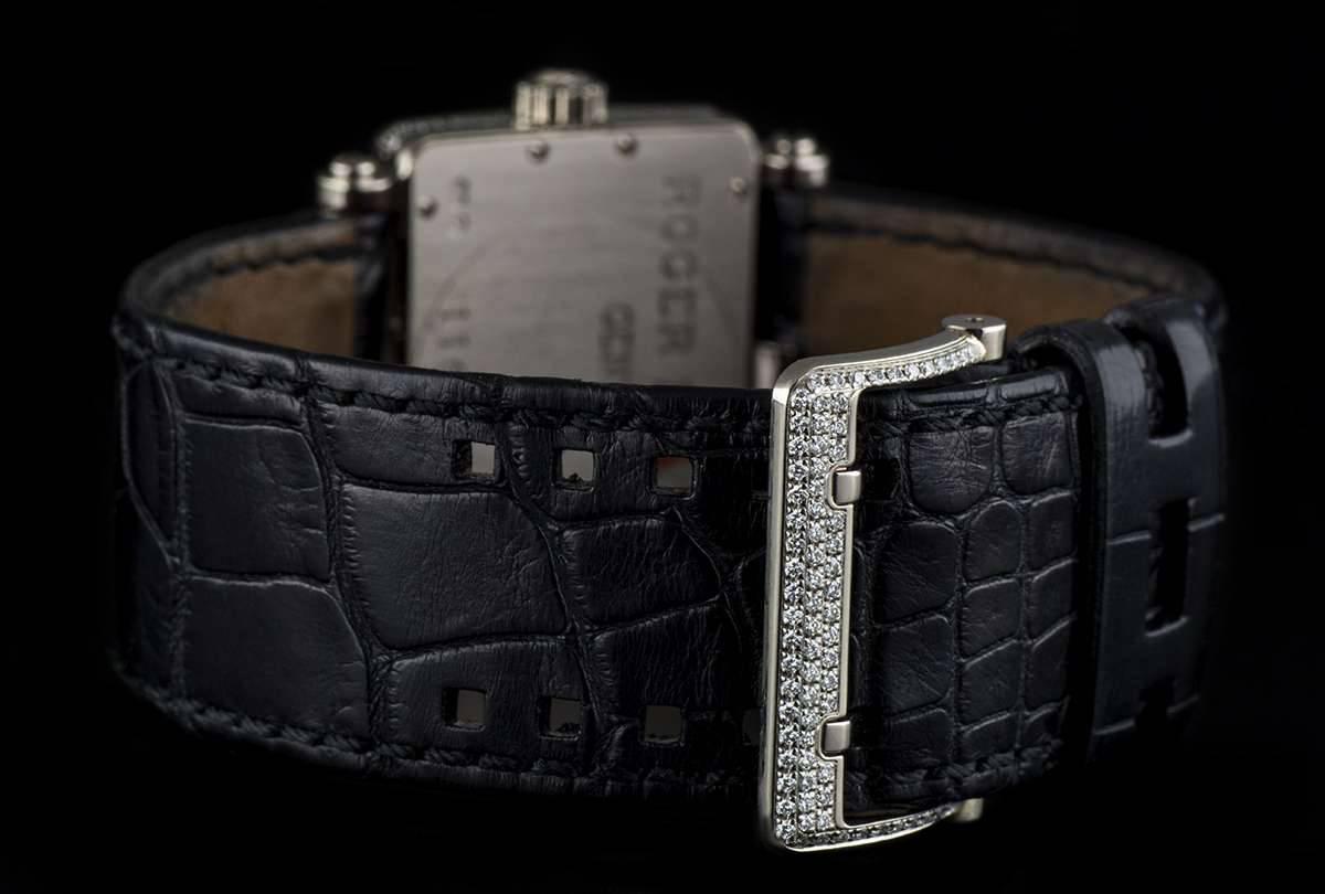 Roger Dubuis Ladies White Gold Diamond Set Too Much Quartz Wristwatch 1