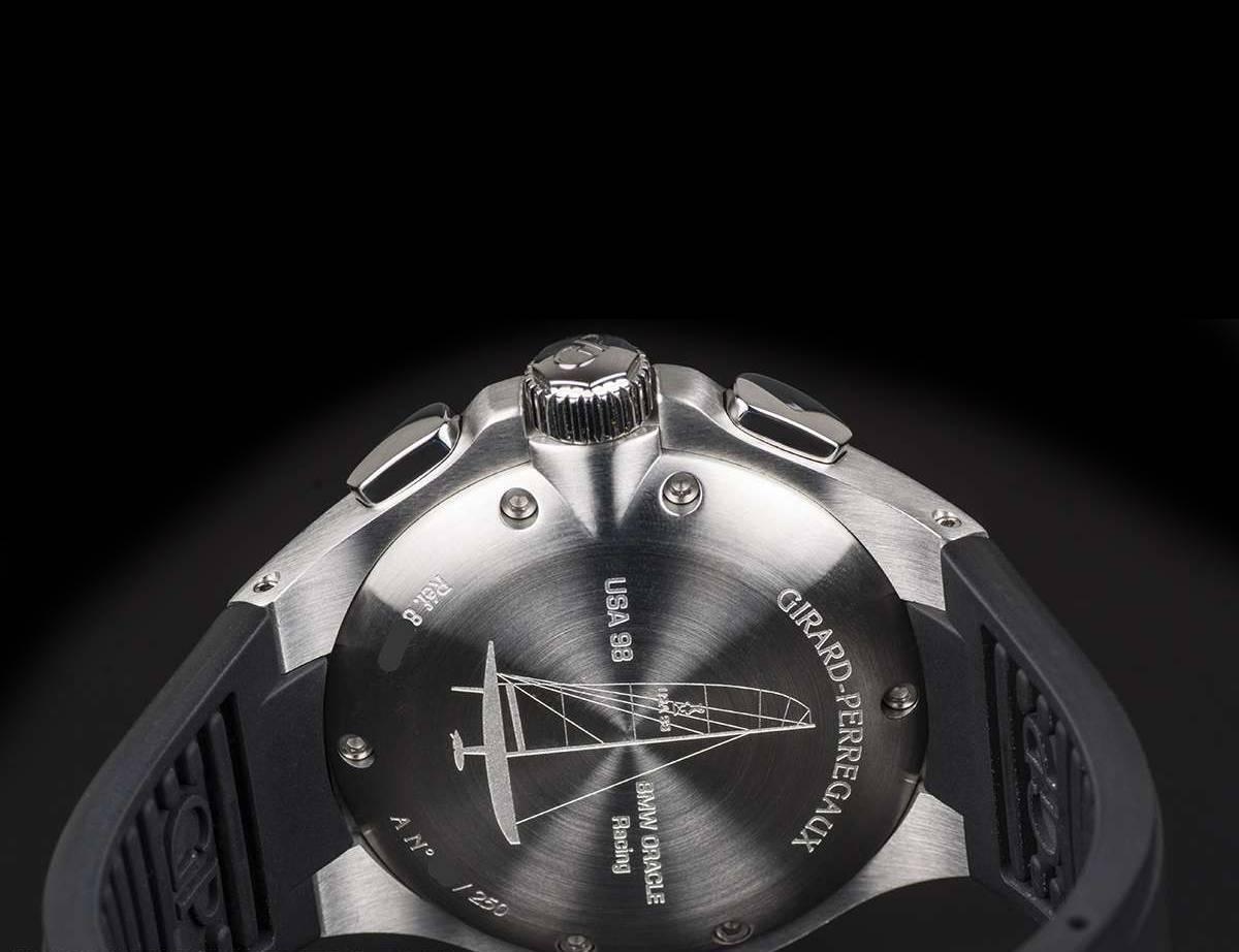 Men's Girard Perregaux Titanium Limited Edition BMW Oracle Laureato USA 98 Wristwatch