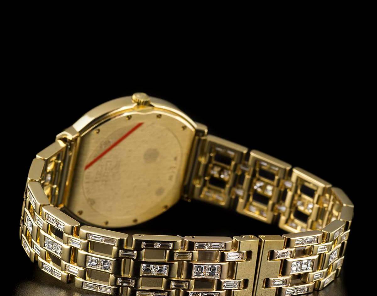 Corum Yellow Gold Diamond Quartz Dress Wristwatch 2