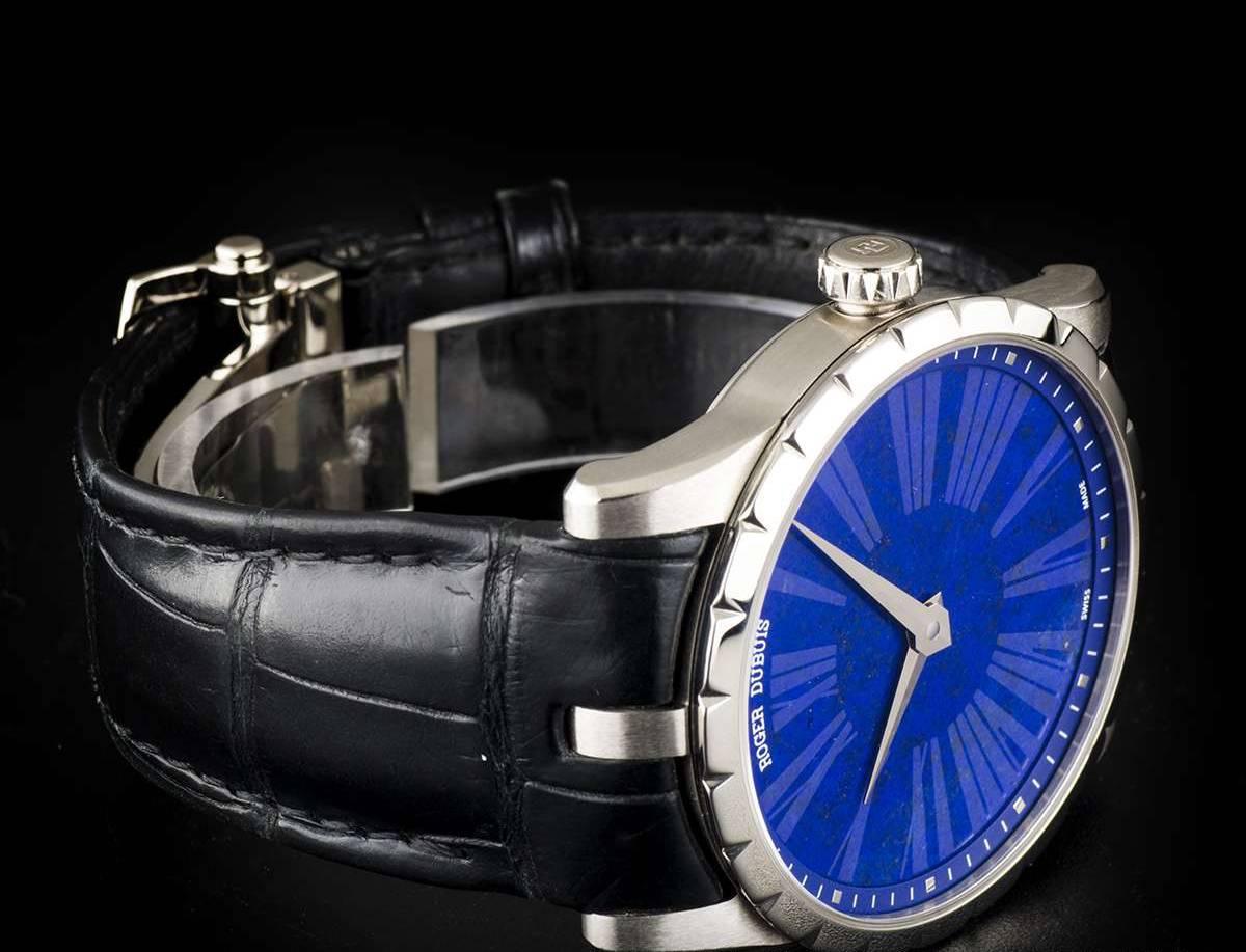 Roger Dubuis White Gold Lapis Lazuli Dial Excalibur Limited Edition Watch 1