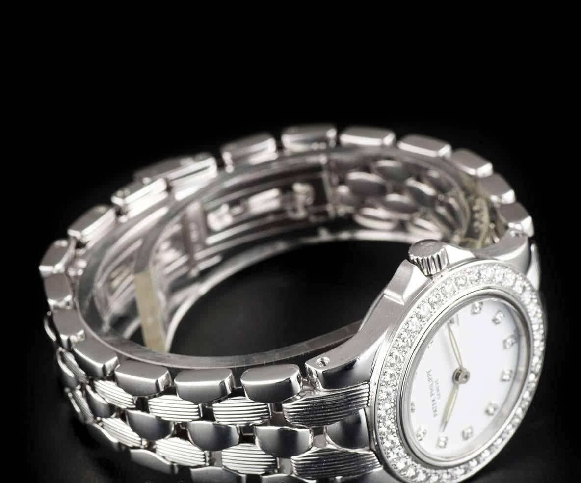 patek philippe white diamonds