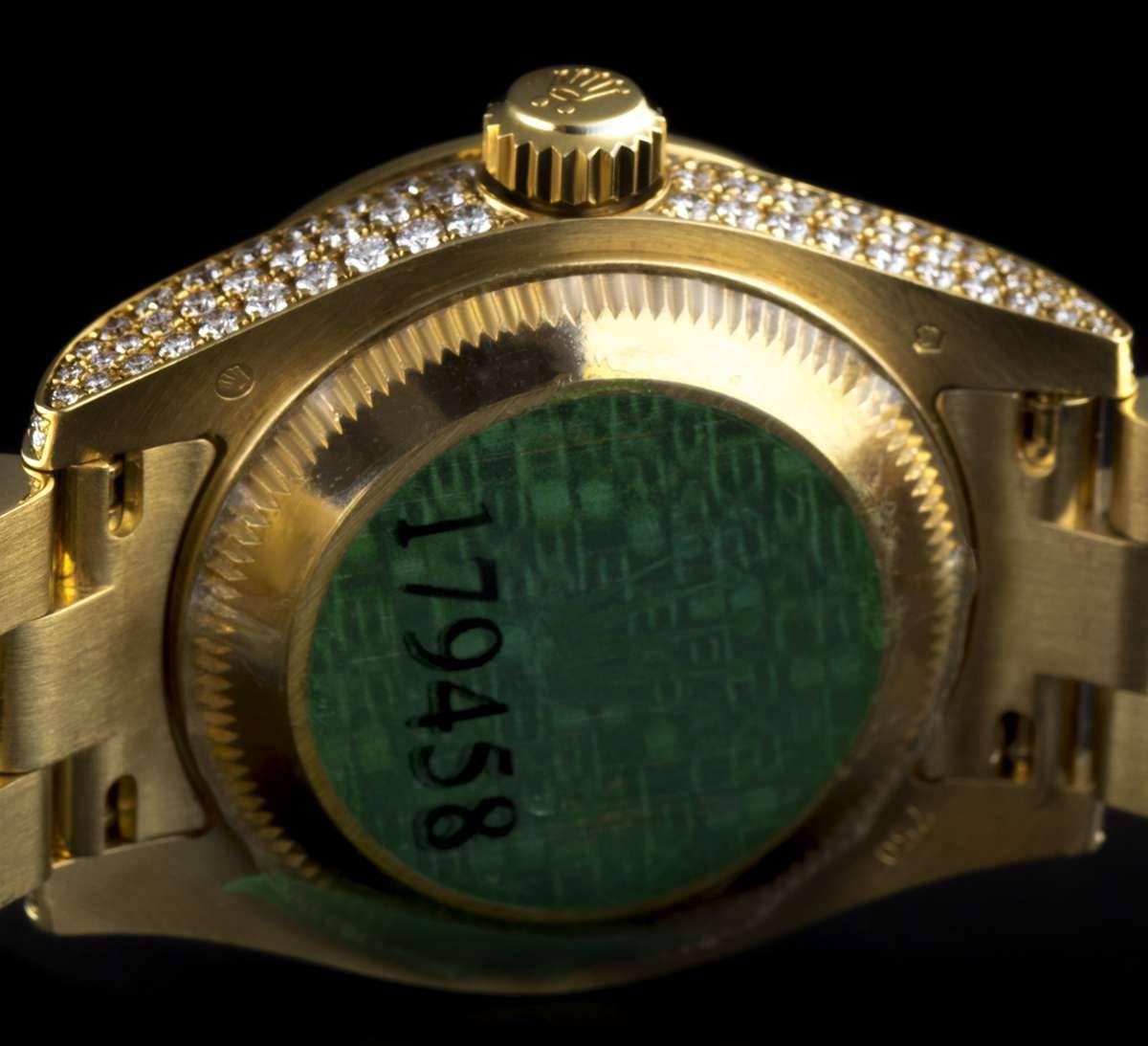 Rolex Yellow Gold Diamond Datejust Unworn Fully Loaded Automatic Wristwatch 3