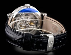 Breguet Tourbillon Power Reserve Gents Platinum Silver Roman Dial 5317PT/12/9V6