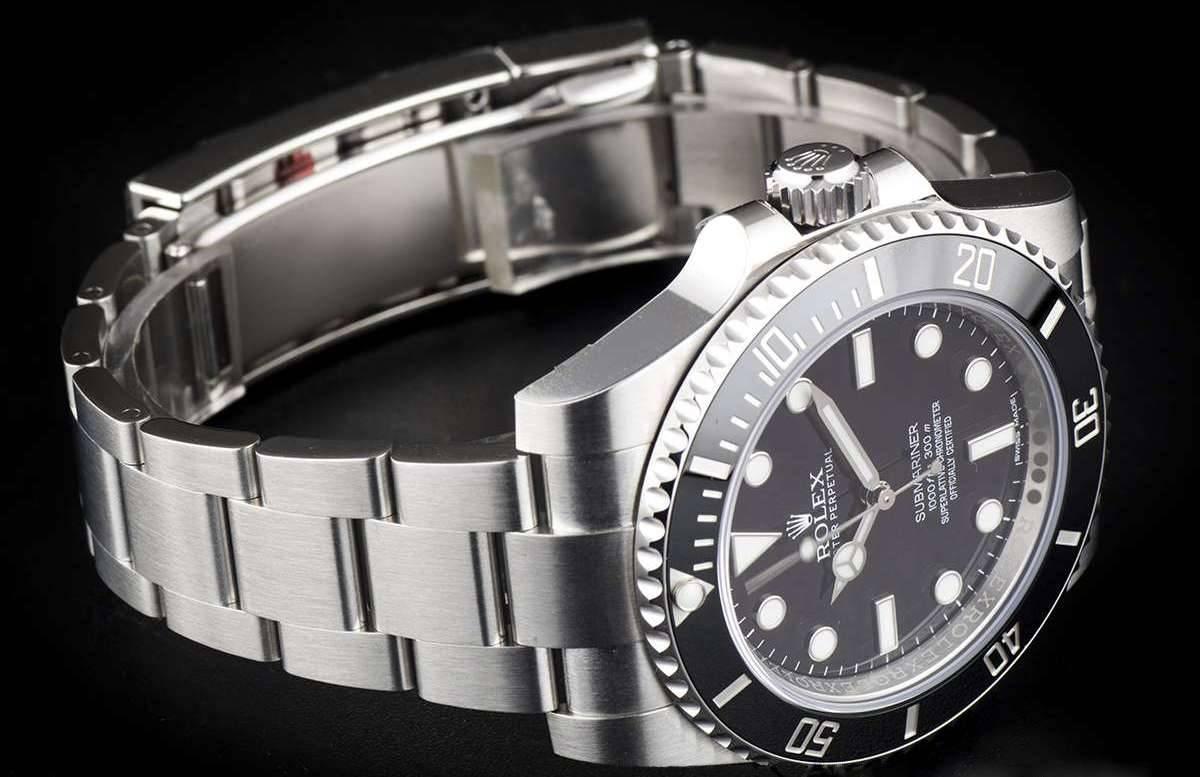 Rolex Stainless Steel Submariner Non-Date automatic wristwatch, ref 114060 1