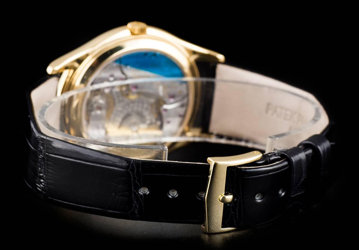 Patek Philippe Yellow Gold Perpetual Calendar automatic Wristwatch 2