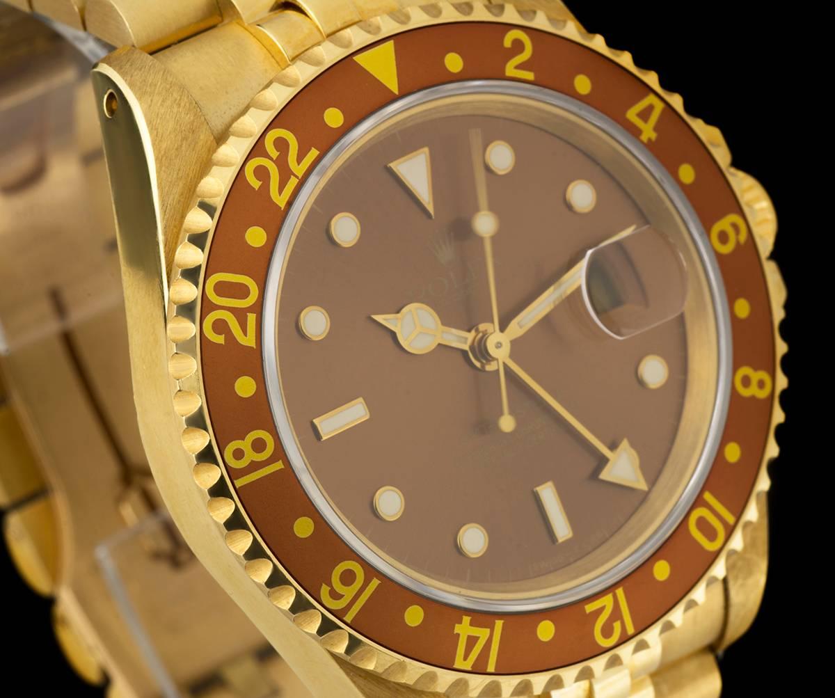 rolex gmt master brown dial