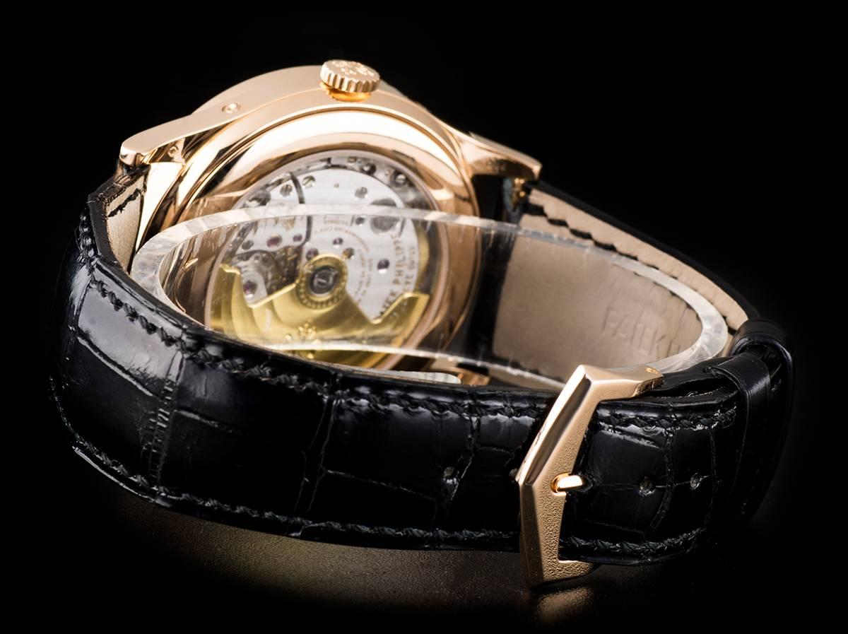 Patek Philippe Rose Gold Annual Calendar Automatic Wristwatch Ref 5396R-001 1