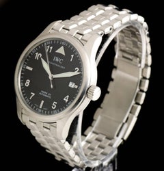 IWC Stainless Steel Black Dial Pilots XV Automatic Wristwatch Ref IW325307