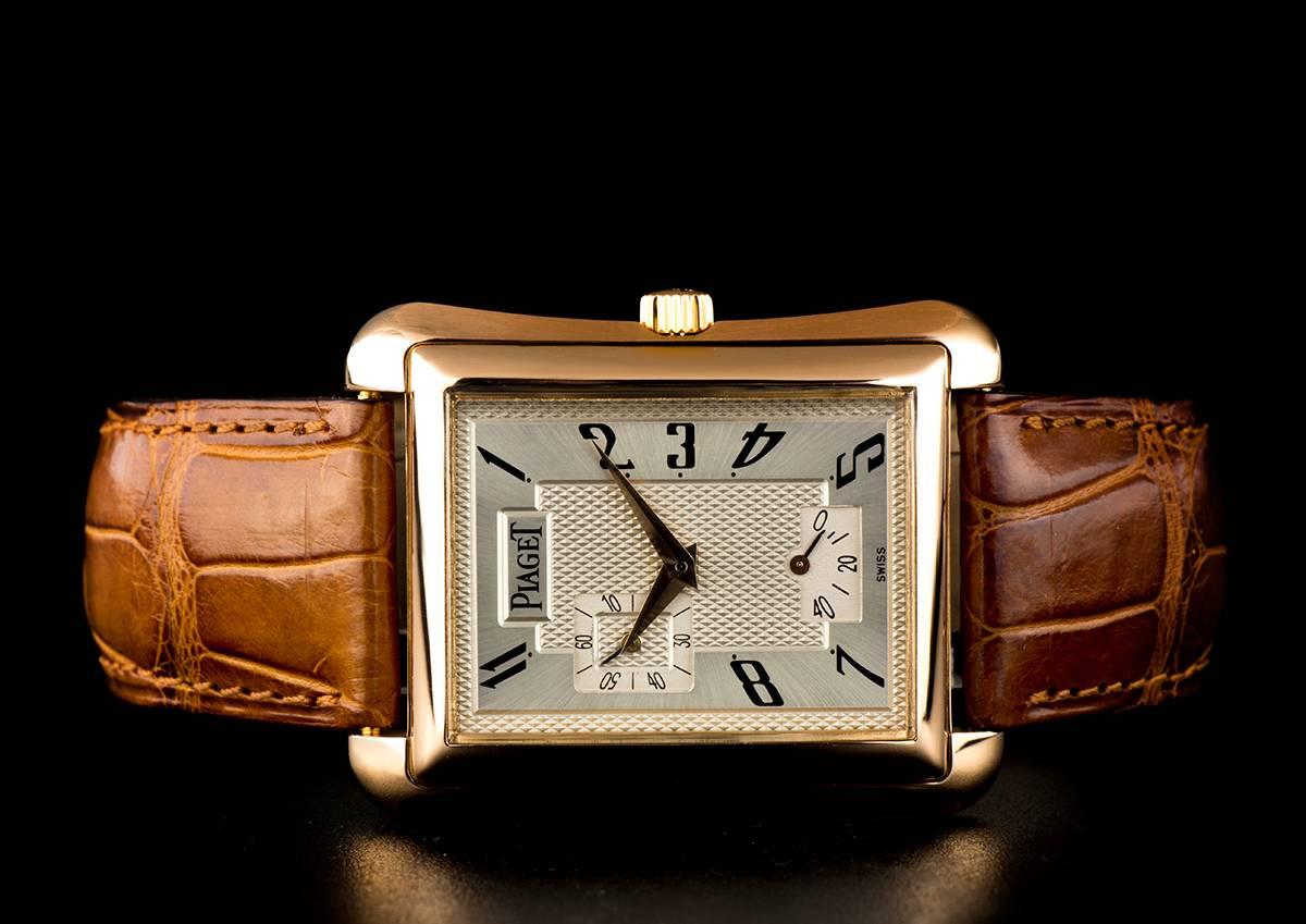 Men's Piaget Emperador Power Reserve Gents Rose Gold G0A25037 Automatic Wristwatch