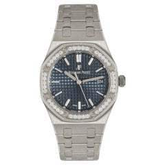 Audemars Piguet Montre Royal Oak Boutique Edition avec cadran bleu 77351ST.ZZ.1261ST.01