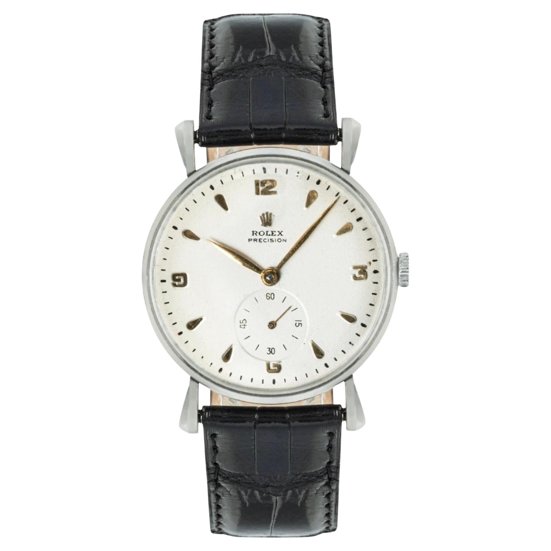 Vintage Rolex Precision Watch For Sale