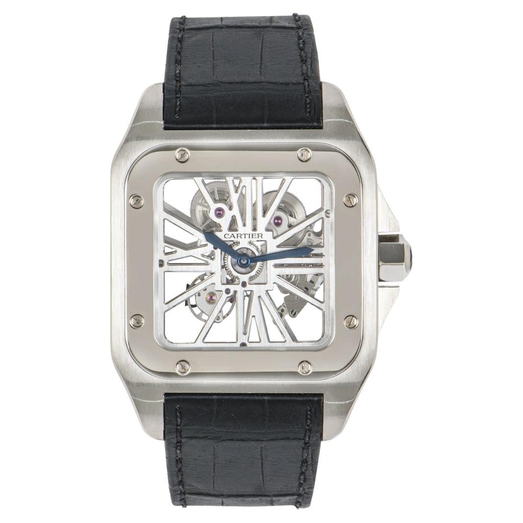 Cartier Santos 100XL Palladium W2020018 For Sale