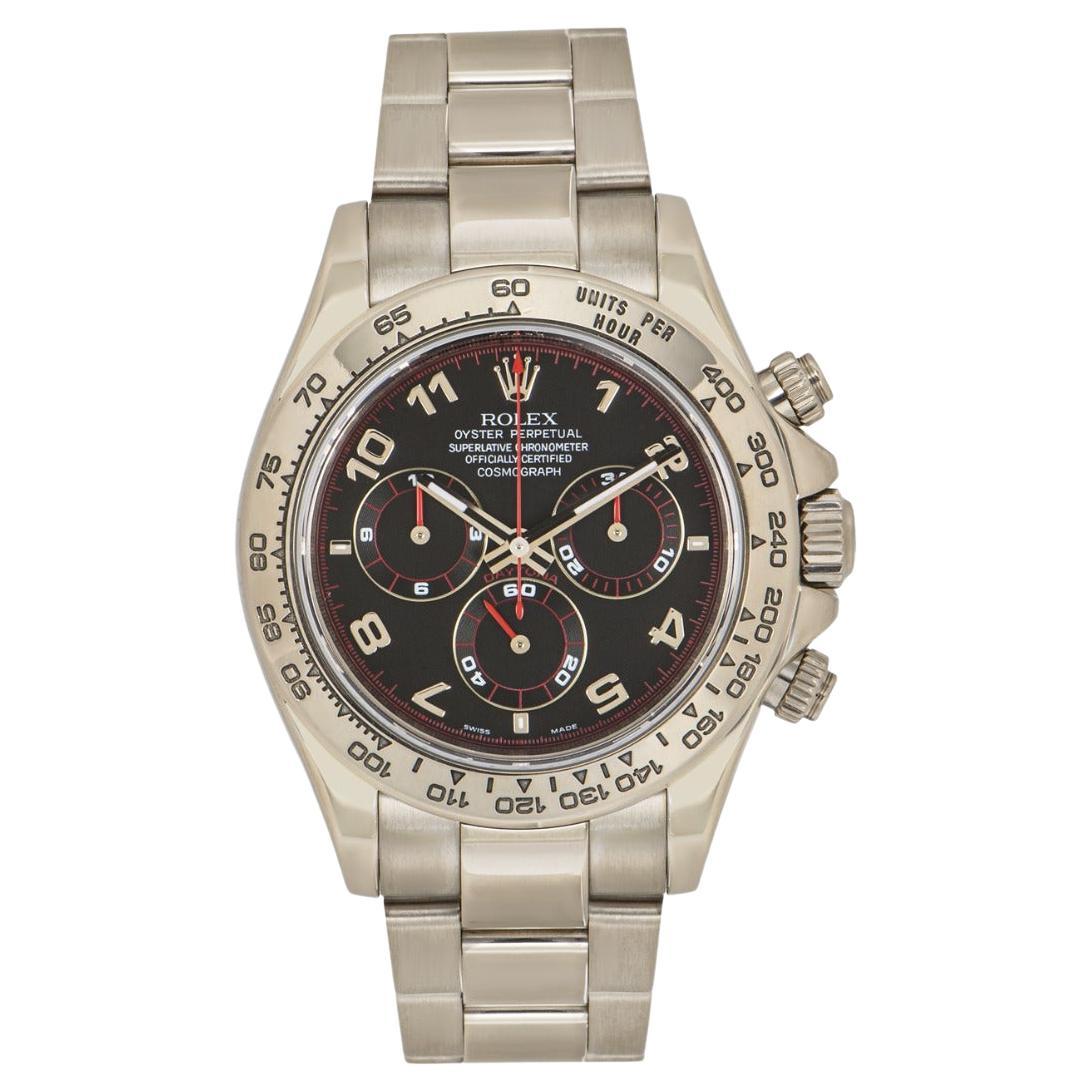 Rolex Daytona White Gold Racing Dial 116509 For Sale