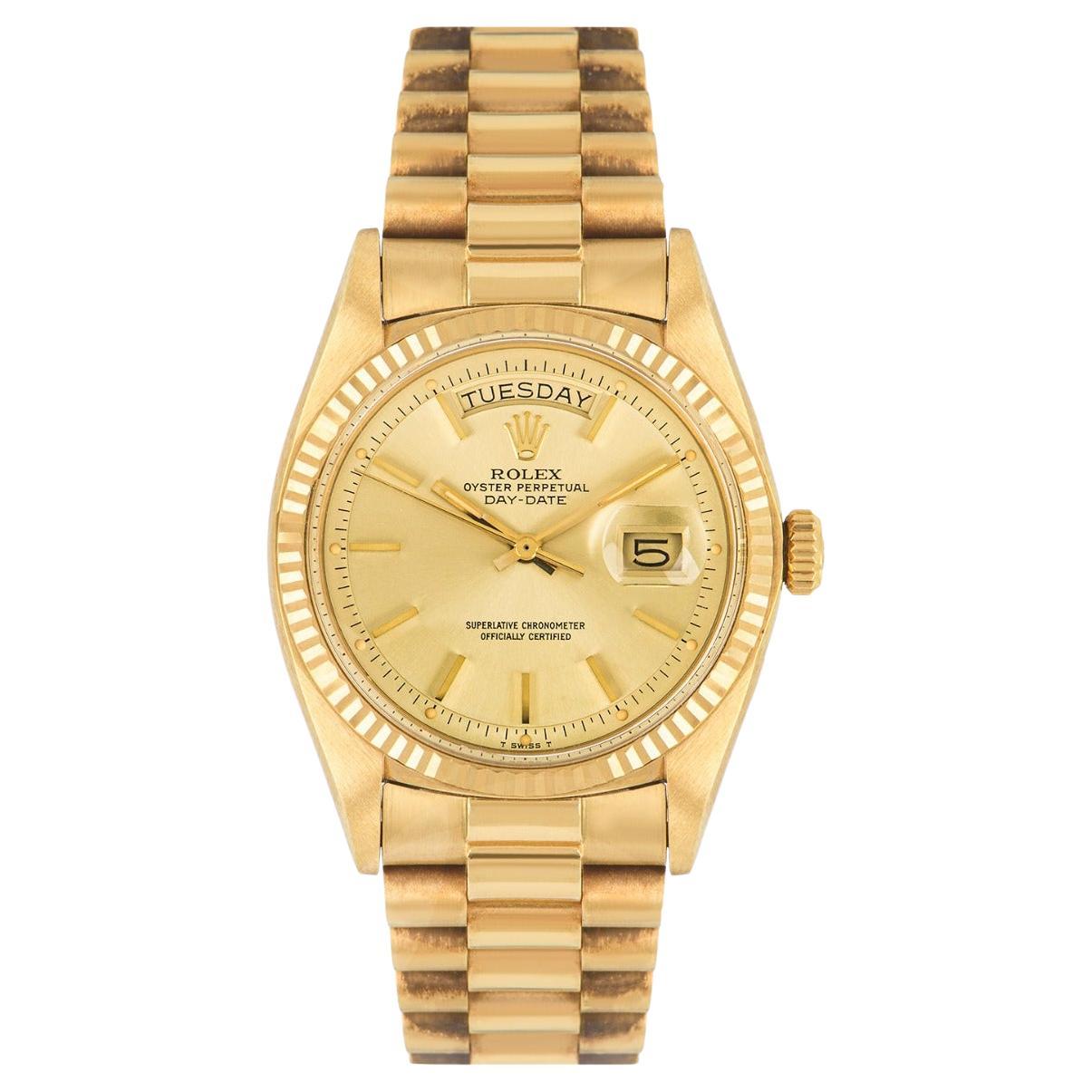 Rolex Day-Date Yellow Gold NOS 1803