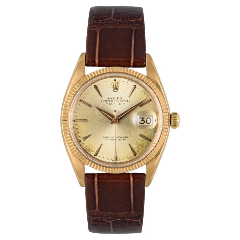 Rolex Date Vintage Yellow Gold 1503