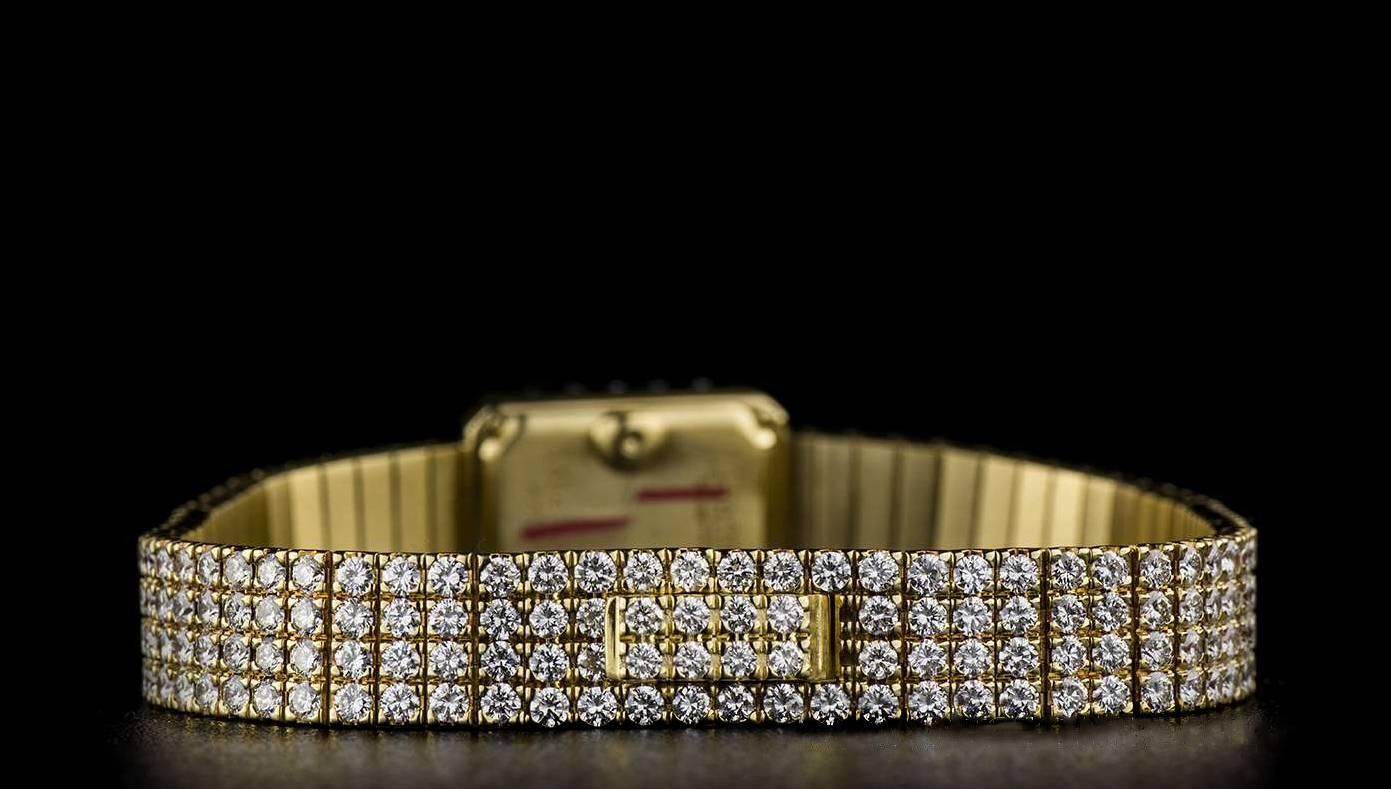 Piaget Ladies Gold Diamond Fully Loaded Tradition Quartz Wristwatch 3