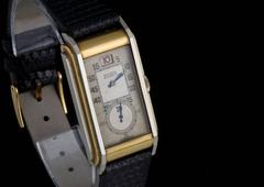 Rolex Gold Jump Hour Railway Prince Wristwatch