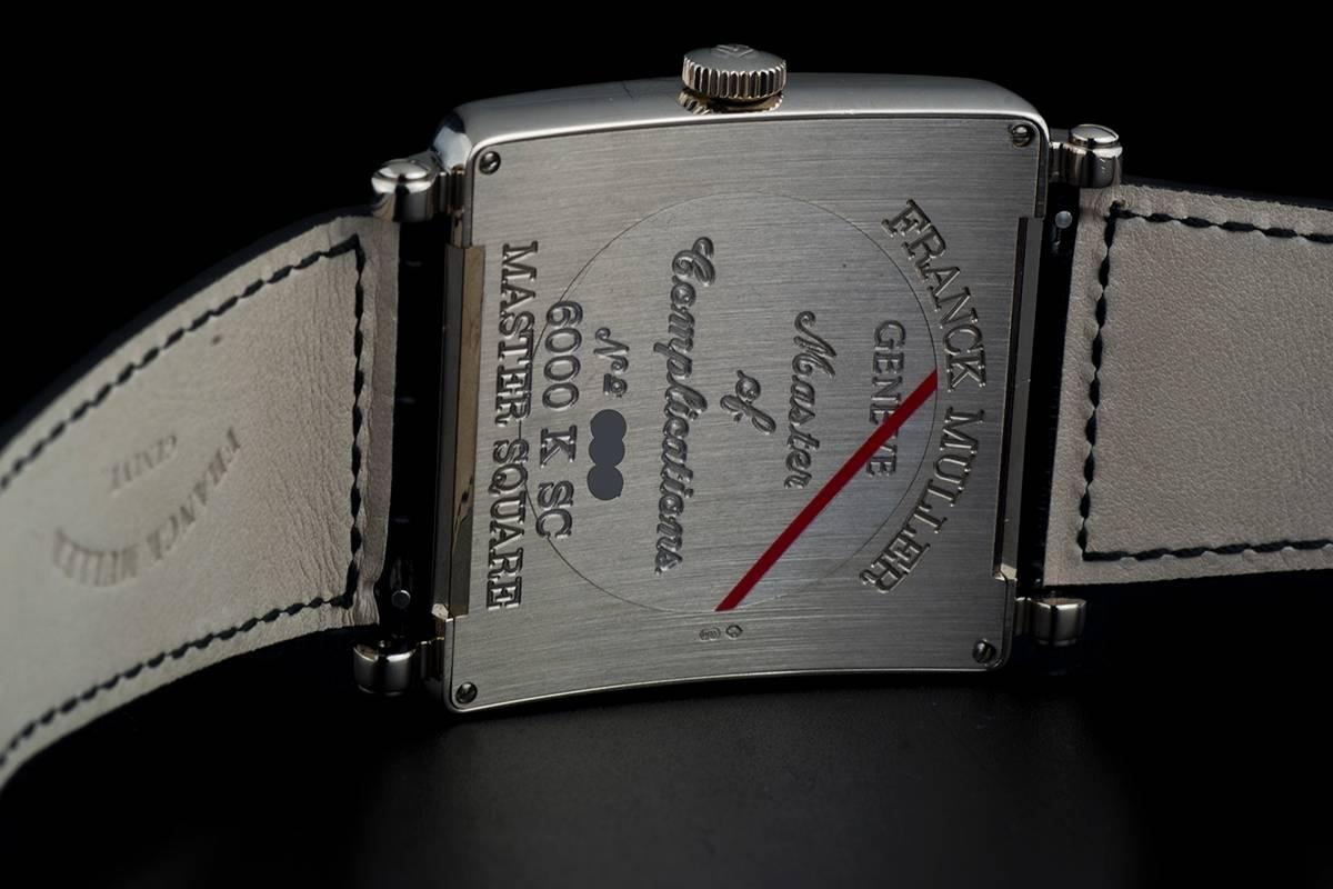 Men's Franck Muller Gold Master Square Wristwatch