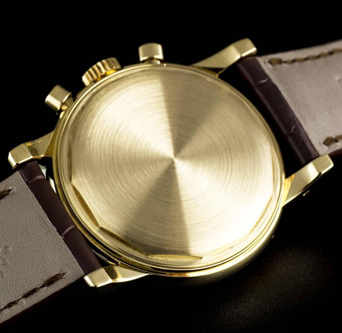 Patek Philippe Gold Perpetual Calendar Chronograph Wristwatch 3