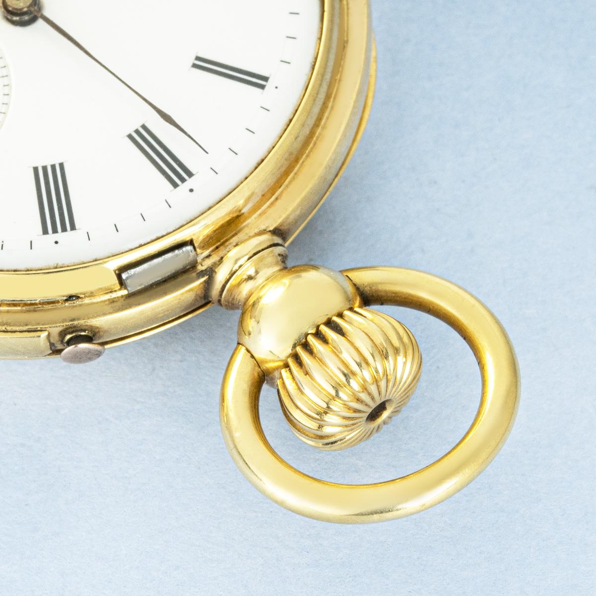 Eugene Bornand & Cie. Ein Gold Hunter Quartal Repeater C1880 im Zustand „Hervorragend“ im Angebot in Mayfair, London, London