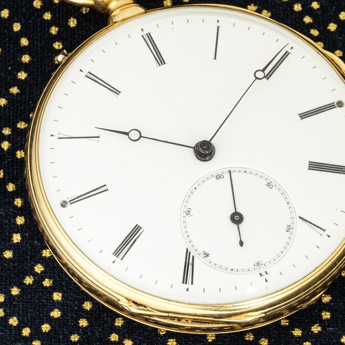 Le Roy & Fils. Ein Gelbgold schlüssellose Hebel Quartal Repeater C1880 im Angebot 6