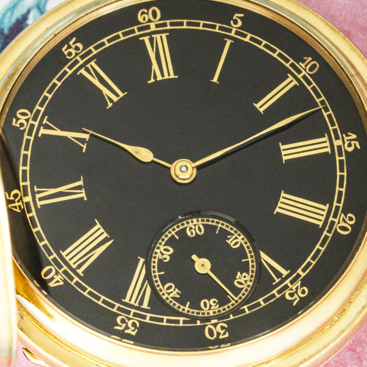 Eugene Le Coultre. Eine goldene halbe Hunter Taschenuhr C1880 für Damen oder Herren im Angebot