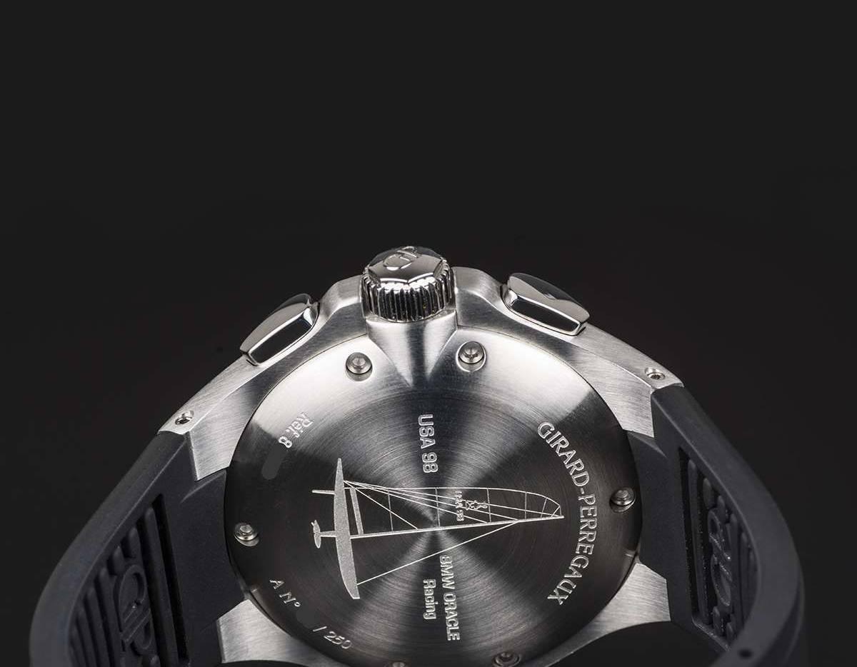 Men's Girard Perregaux Titanium BMW Oracle Laureato USA 98 Wristwatch