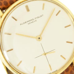 Audemars Piguet Ultra Thin Yellow Gold Vintage Dress Watch