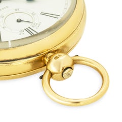 Army & Navy. A Heavy Rare Gold Up Down Pocket Watch C1874