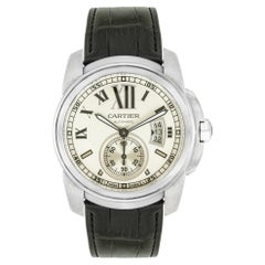 Cartier Calibre De Cartier Silver Dial 42mm 3389 W7100037