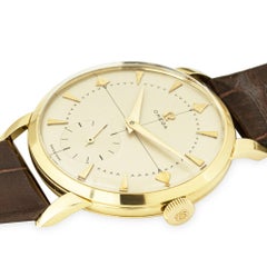 Omega NOS Trésor 36 mm Gelbgold, um 1960, 2685