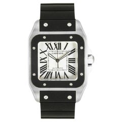 Cartier Santos 100 38 mm Snow Polo St. Moritz 2656 W20121U2