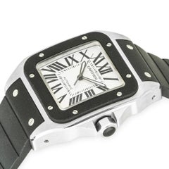 Cartier Santos 100 38 mm Snow Polo St. Moritz 2656 W20121U2
