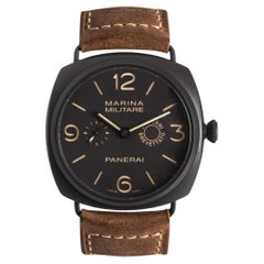 Panerai Radiomir Marina Militare Composite Brown Dial PAM00339 Manual Wind Watch