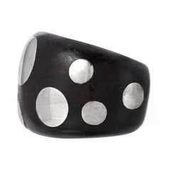 Wood and Silver Cuff, William Spratling