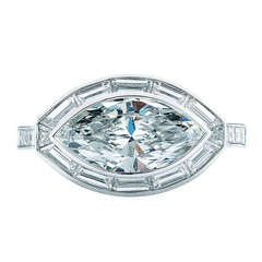 Kwiat Marquise Diamond Engagement Ring