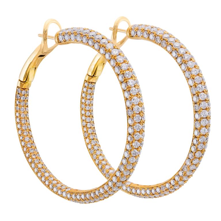 gold hoop earrings sale