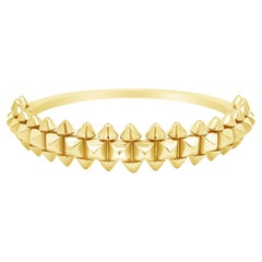 Cartier 47.80 Grams Clash de Cartier Bangle Bracelet Extra Large in Yellow Gold