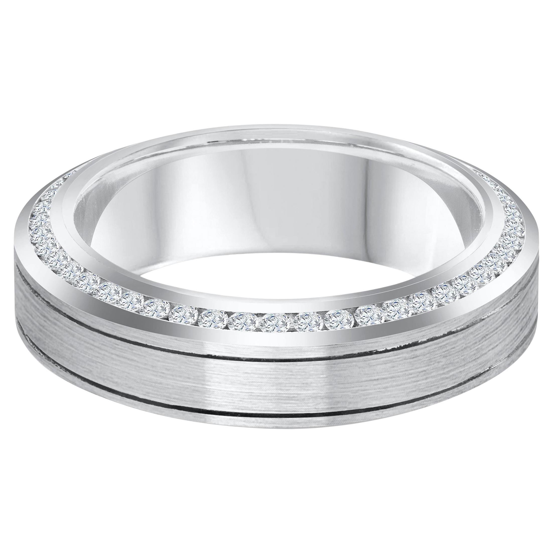 Tiffany and Co. Classic Platinum Men's Wedding Band at 1stDibs ...