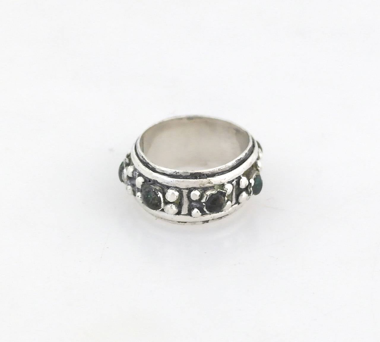 Antonio Pineda .970 Silver Ring In Excellent Condition In New York, NY