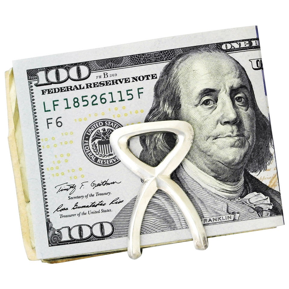 Antonio Pineda for Los Castillo Sterling Silver Money Clip