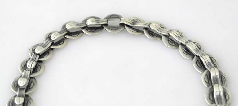 Women's Hector Aguilar Taxco .940 Silver Necklace For Sale