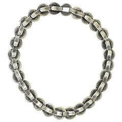 Hector Aguilar Taxco .940 Silver Necklace