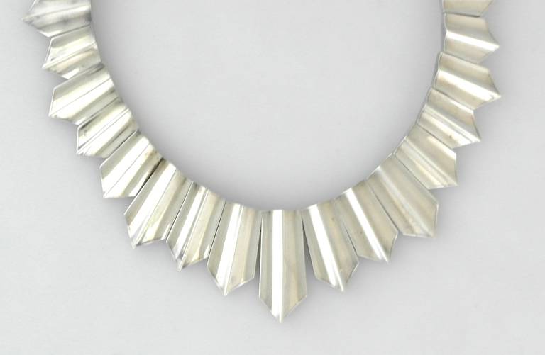 Women's Antonio Pineda .970 Silver Necklace - MATCHING BRACELET FREE !!! For Sale